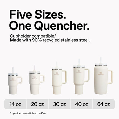 Stanley drinking cup — Insulated stainless steel with handle and straw 30 oz