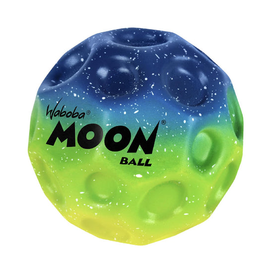 Recreation ball — Waboba moon ball with gradient design for extreme bounce and fun