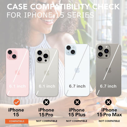 uCOLOR wallet case for iPhone 15 Pro Max with card holder and kickstand function