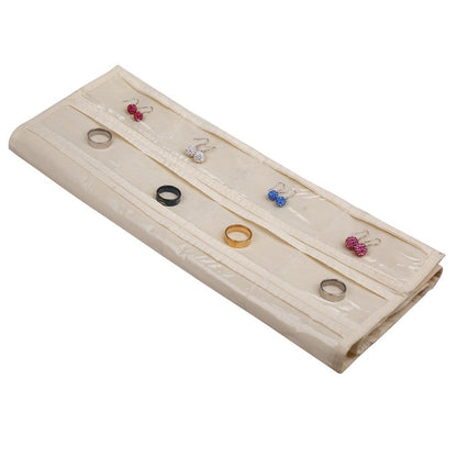 BB Brotrade jewelry storage — hanging organizer with pockets for accessories