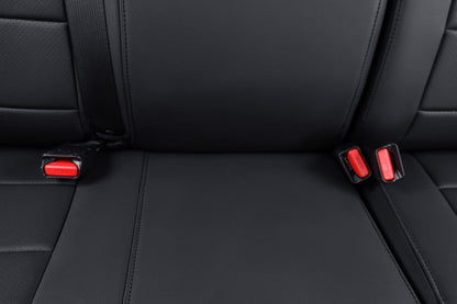 Coverdream vehicle seat cover — Custom fit faux leather for 2012-2015 Tacoma Double Cab/Crew Cab Base