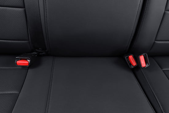 Coverdream vehicle seat cover — Custom fit faux leather for 2012-2015 Tacoma Double Cab/Crew Cab Base