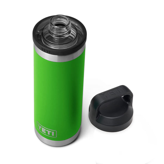 YETI thermos with vacuum insulation and chug cap
