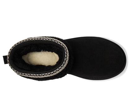 UGG womens ultra mini curly boot