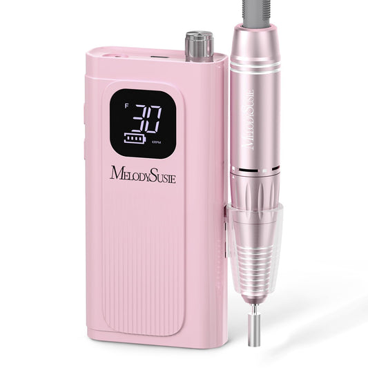 Nail drill — Cordless design with LCD display for home use and training