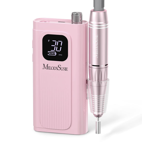 Nail drill — Cordless design with LCD display for home use and training