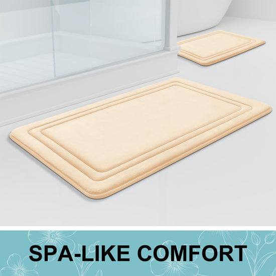 Grandaily memory foam bath rug — ultra soft and non-slip design