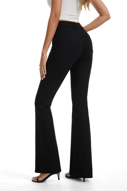 FLYING BANANA bootcut flare denim jeans - shaping curvy stretch