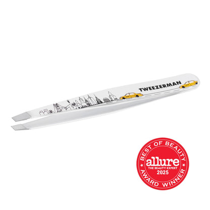 Tweezerman slant tweezer - stainless steel design