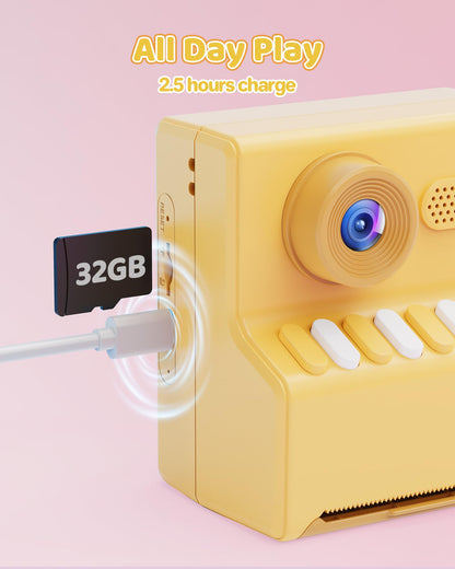 Digital camera — Instant photo printing capability by HODDRCCN