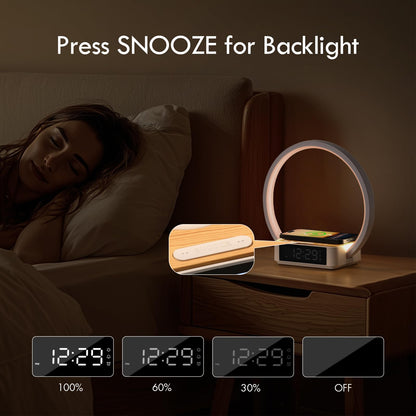WILIT LED night light with wireless charging and touch control