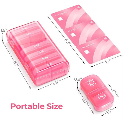 AUVON XL personal pill dispenser – 2 times a day