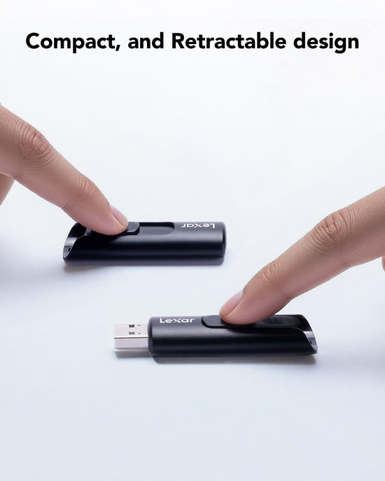 Lexar 64GB flash drive — USB 3.2 Gen 1 with 100MB/s speed