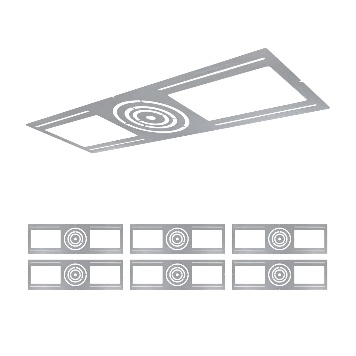 New Construction Mounting Plate 3-4-6" Round Wafer Rough in Plate 6Pcs