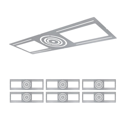 New Construction Mounting Plate 3-4-6" Round Wafer Rough in Plate 6Pcs