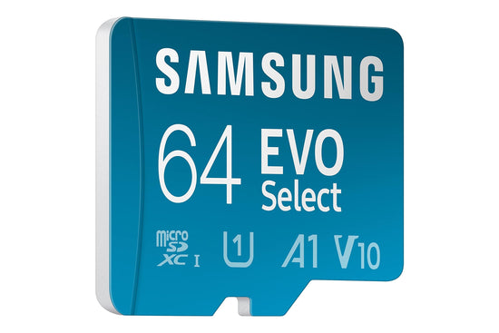 Flash memory — Samsung EVO Select microSDXC card with adapter