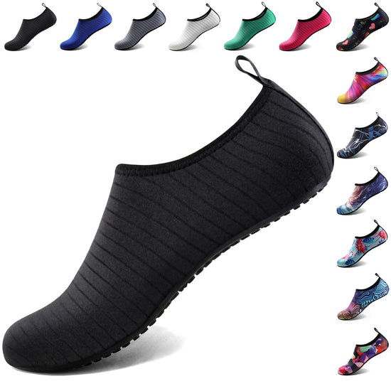 Water shoes — Quick-dry aqua socks for swimming and hiking in various sizes