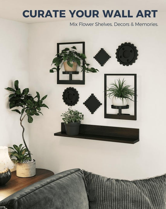 Bamworld shelf — Indoor wall design 01