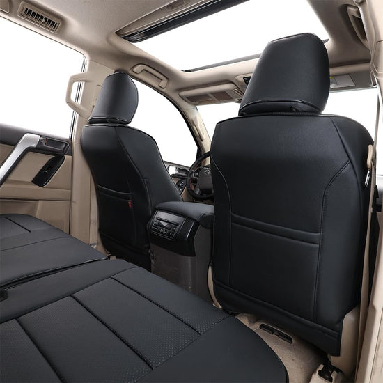 EKR seat covers - Faux leather for Jeep Gladiator 2020-2025, manual seats and rear no armrest