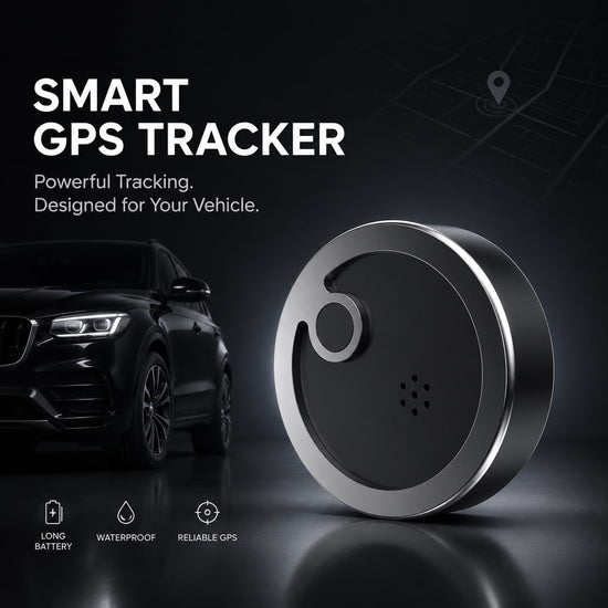Agvsre GT36 Electroplating GPS Tracker, No Portable and Covert Magnetic Design | Global Coverage Without SIM Card | 376