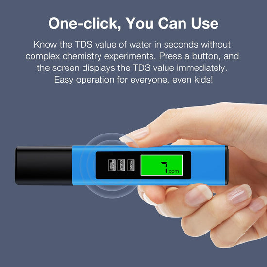 Lab supply — 4 in 1 TDS meter with temperature measurement and high accuracy 0-9990 ppm