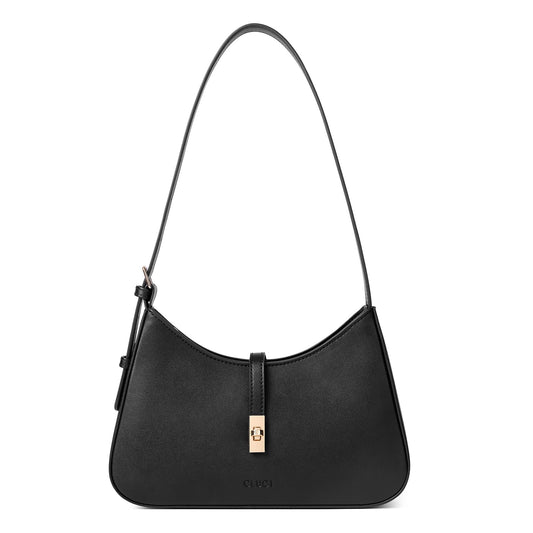 CLUCI handbag - Vegan leather crossbody with adjustable strap
