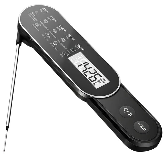 Meat thermometer — Ultra-fast instant read with high accuracy and waterproof design
