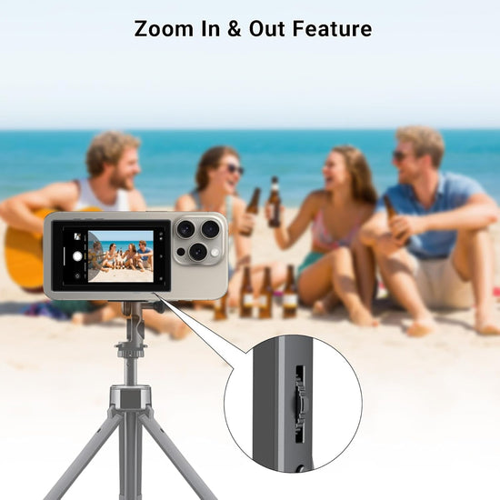 OmniMaster camera support - Magnetic phone holder for vlogging and live streaming