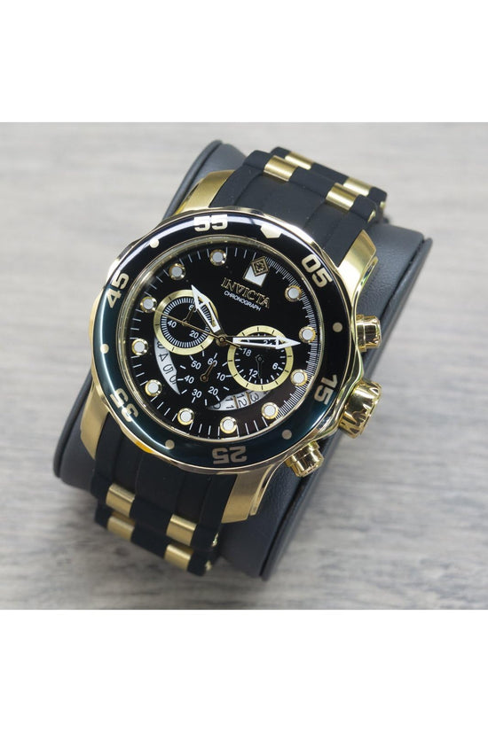 Invicta watch — stainless steel quartz model