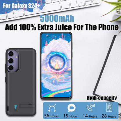 Sitong battery case for Samsung Galaxy S24+ / S24 Plus - 5000mAh rechargeable power bank