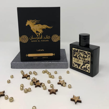 Lattafa Qaed Al Fursan unisex fragrance - Eau de parfum spray 3 ounce