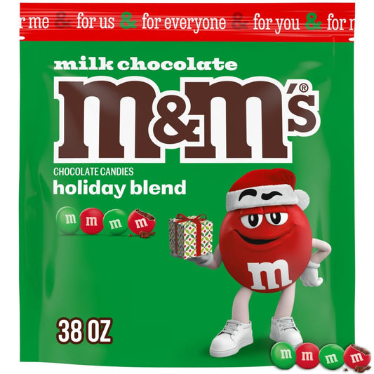 M&M'S chocolate candy — Christmas themed