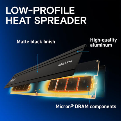 Internal memory — Crucial Pro RAM DDR5 5600MHz Desktop Memory