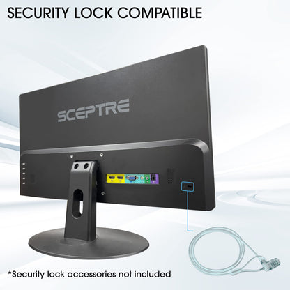 Sceptre 24-inch monitor — 1080p LED with built-in speakers and 99% sRGB