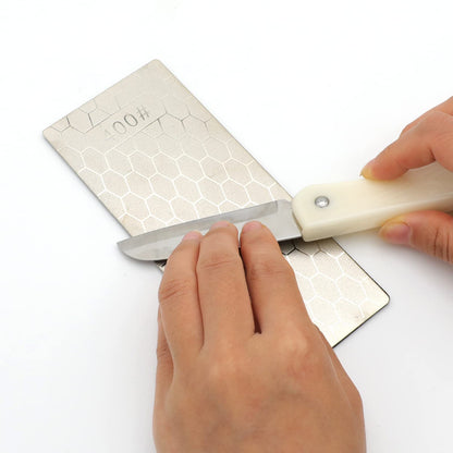 Knife sharpener — diamond sharpening stone