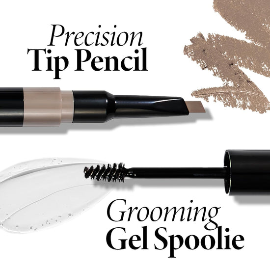 Laura Geller eyebrow color — Waterproof brow pencil and gel combo
