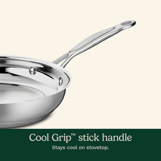 Cuisinart saute fry pan — stainless steel construction 722 model number 722.