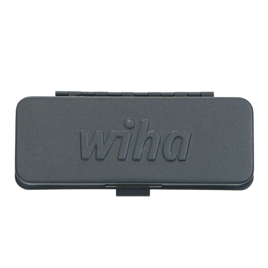 Wiha fastener drive bit set with mini ratchet and 32 pieces in GoBox