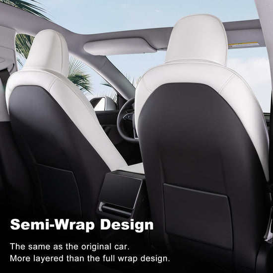 Wekar vehicle seat cover — Custom fit Nappa leather for 2025-2026 Tesla Model Y