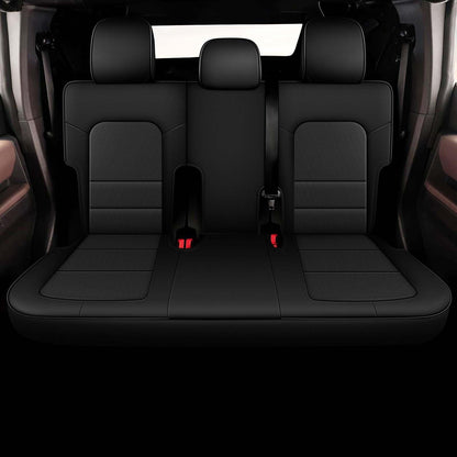 AOMSAZTO vehicle seat cover - Custom fit faux leather for Ford Bronco 4-Door 2021-2025 excluding Raptor