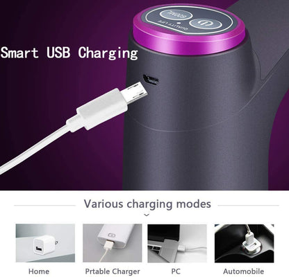 Water dispenser — Portable pump for 3, 4 and 5 gallon bottles with USB charging