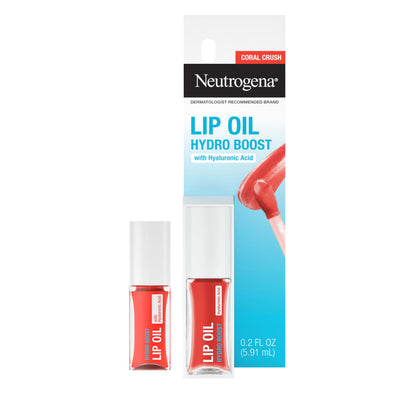 Neutrogena Hydro Boost tinted lip oil - hydrates and adds a pop of color