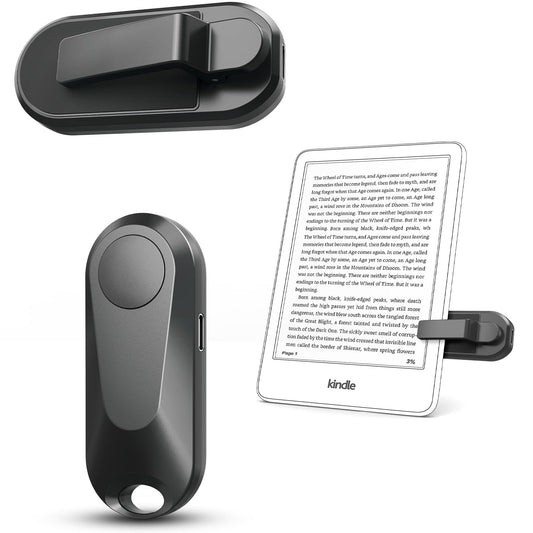 DATAFY remote control page turner with storage bag for Kindle and Kobo eReaders