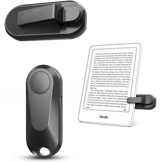 DATAFY remote control page turner with storage bag for Kindle and Kobo eReaders