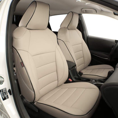 Vehicle seat cover — Custom fit leatherette for Nissan Armada 2017-2023