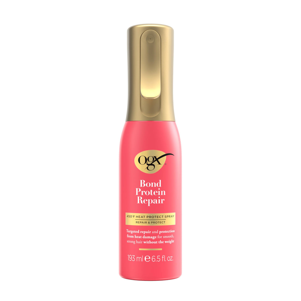 Hair styling agent — OGX repair & protect bond protein heat protect spray 6.5 fl. oz.