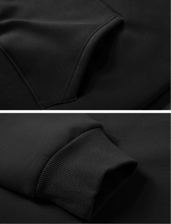 Sweatshirt — Fleece sherpa lined pullover hoodie for women by Haellun
