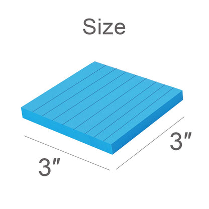 Self-stick note — easy to remove and reposition