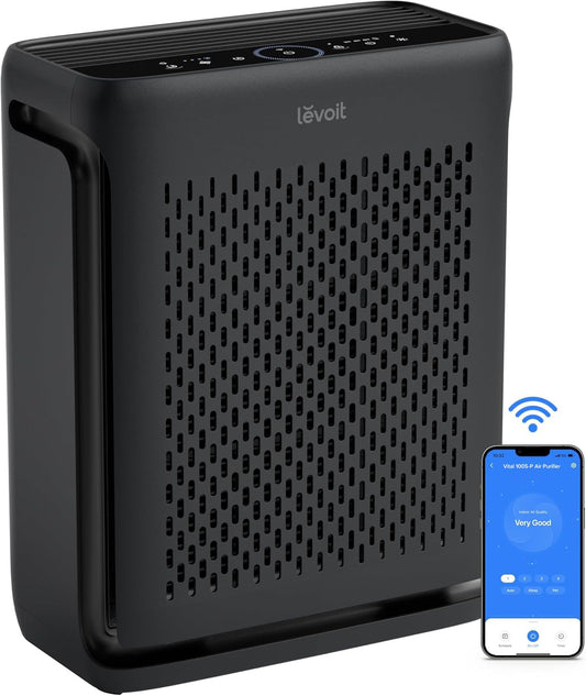 LEVOIT air purifier — designed for large rooms