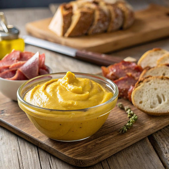 French's yellow mustard dispensing pouch with fitment